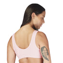 Carole Martin Full Freedom Front Closure wirefree Cotton Comfort Bra- Pink