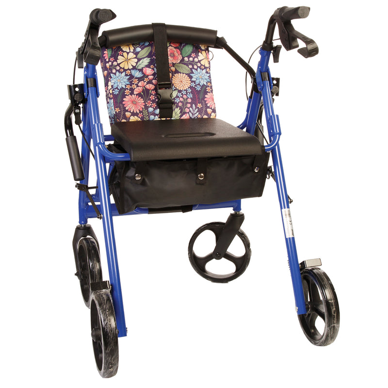 Multi Pocket Organizer 6-Fully-lined pockets For mobility aids: walkers, rollators, wheelchairs and scooters