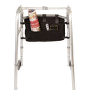 Mobility Aid Apron Carry-All 7-Pocket Organizer Bag with Mesh Pocket and Velcro Attachments