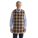 Adult Waterproof Bib | Extra Long Washable Bib with Full Lap Protection Style