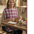 Adult Waterproof Bib | Extra Long Washable Bib with Full Lap Protection Style #4300