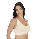 Slip-On Removable Padded Adjustable Straps Comfort Bra