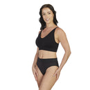 Slip-On Removable Padded Adjustable Straps Comfort Bra