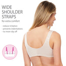 Carole Martin Full Freedom Front Closure wirefree Comfort Bra