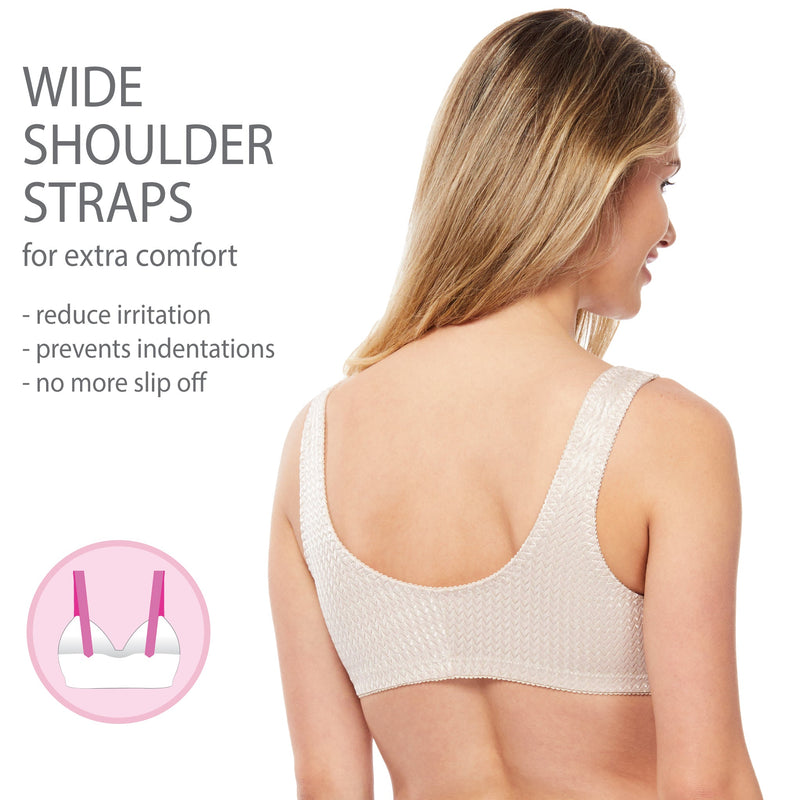 Why do we love the Flyout Bra so much? It looks good, it's functional  (hello phone pocket!) and the wide straps make it super comfortab