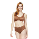 Carole Martin Full Freedom Front Closure wirefree Comfort Bra