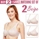 Carole Martin Full Freedom Front Closure wirefree Comfort Bra