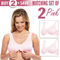 Carole Martin Full Freedom Front Closure wirefree Comfort Bra