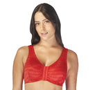 Carole Martin Full Freedom Comfort Bra Red
