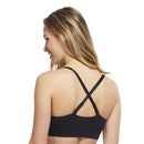 Carole Martin Slip-ON Seamless Padded Crossover Bra 