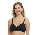 Carole Martin Slip-ON Seamless Padded Crossover Bra 