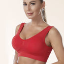 Slip-On Seamless Padded Bralette Comfort  Bra Style 7229
