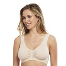 Carole Martin Full Freedom Front Closure Cotton Comfort Bra