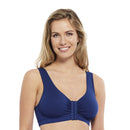 Carole Martin Full Freedom Front Closure Cotton Comfort Bra