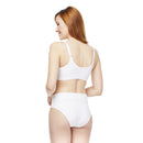 Carole Martin Wirefree Crossover Dual Front Closure Comfort Bra