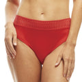 Carole Martin Comfort Brief Wide Waist Band - Red