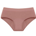 Period and Light Bladder Leakproof Bamboo Fiber Mid-Rise Bikini Underwear Clay