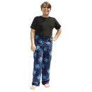 Robe de chambre à capuche et pantalon de pyjama pour enfants avec imprimé d'hockey