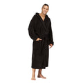 Men's Full Lenght Large Hooded Full Bath Robe Style 9512