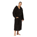 Men's Full Lenght Large Hooded Full Bath Robe Style 9512