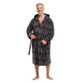Men's Full Lenght Large Hooded Full Bath Robe Style 9512
