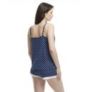 Womens 2-Piece Sleeveless Cami & Shorts Pajama Sleepwear