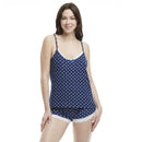 Womens 2-Piece Sleeveless Cami & Shorts Pajama Sleepwear