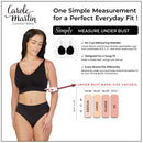 Seamless Padded Slip-On Adjustable Straps Comfort Bra