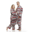 Buffalo Plaid Hooded Robe & PJ Pants – Cozy Family Christmas Set