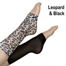 Open-Toe Compression Fashion Socks