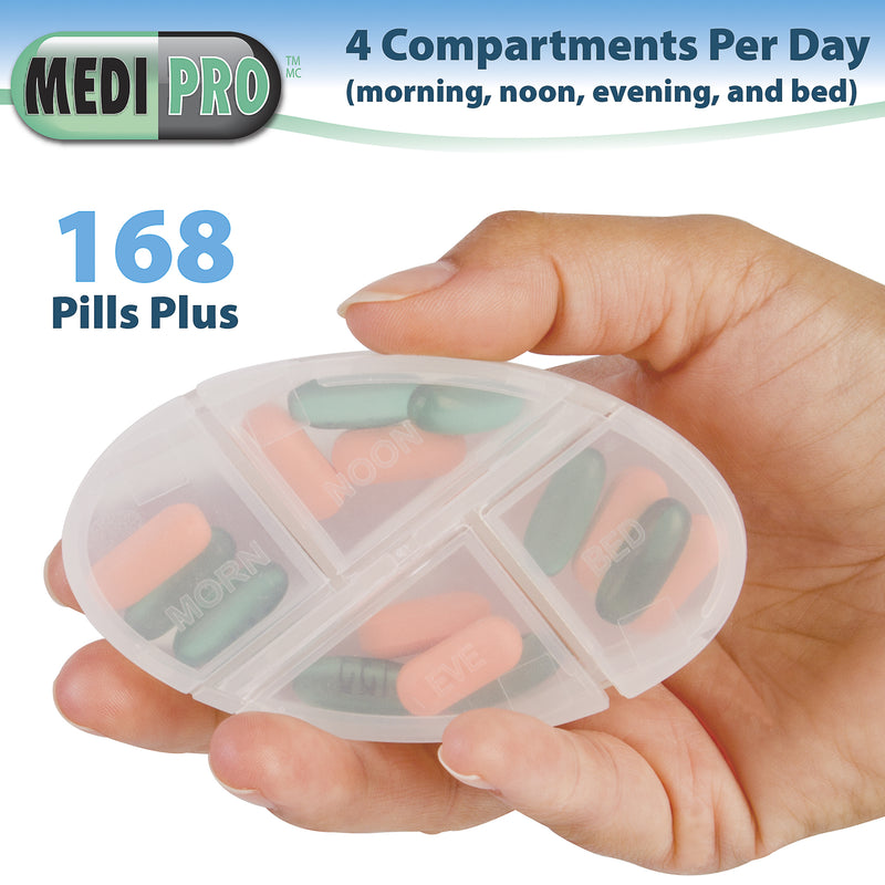 Planificateur de pilules et vitamines MediPro 7 Jours