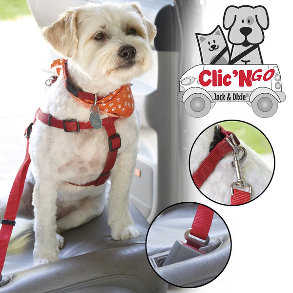 Jack & Dixie Clic N’ Go Universal Pet Seat Belt