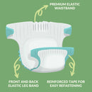 Maximum Absorbency Incontinence Adult Briefs - Mary Jane Design