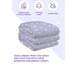 Maximum Absorbency Incontinence Adult Briefs - AM:PM Stars