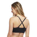 Seamless Padded Slip-On Crossover Comfort Bra