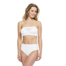 Carole Martin Wirefree Strapless Comfort Bra - White