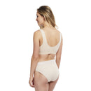 Carole Martin Full Freedom Front Closure Cotton Comfort Bra- Beige