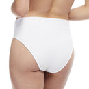 Carole Martin Comfort Brief Wide Waist Band - White